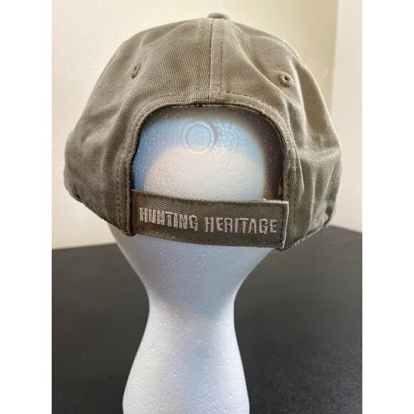 Rocky Mountain Elk Foundation Camo Baseball Hat Cap Adjustable Hunting Heritage - Picture 3 of 8